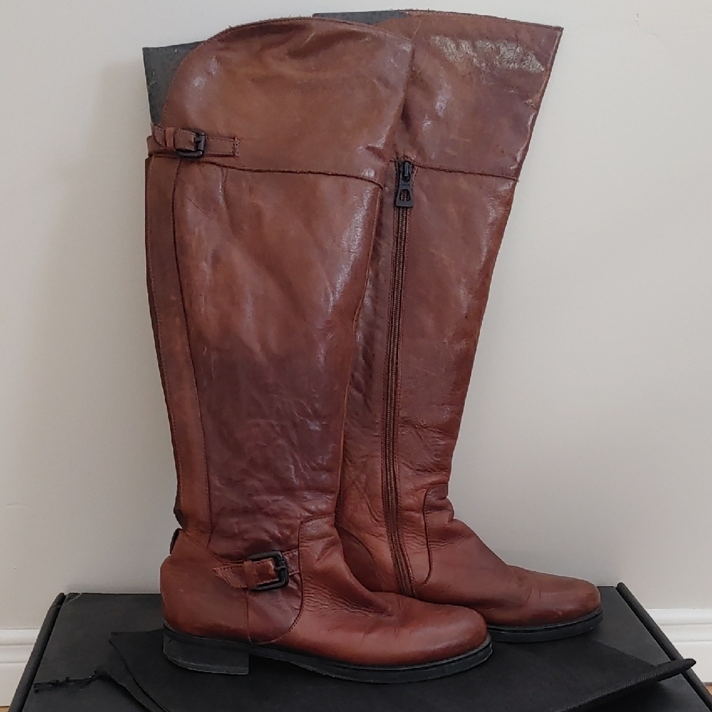 RUDSAK Brown Over the Knee Boots